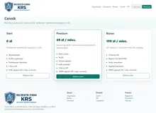 Miniatura: Skrypt Bazy Rejestru Firm z KRS / dane finansowe / API / RWD - 6
