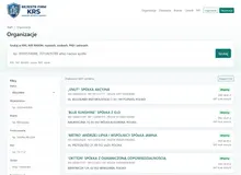 Miniatura: Skrypt Bazy Rejestru Firm z KRS / dane finansowe / API / RWD - 2