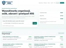 Miniatura: Skrypt Bazy Rejestru Firm z KRS / dane finansowe / API / RWD - 1